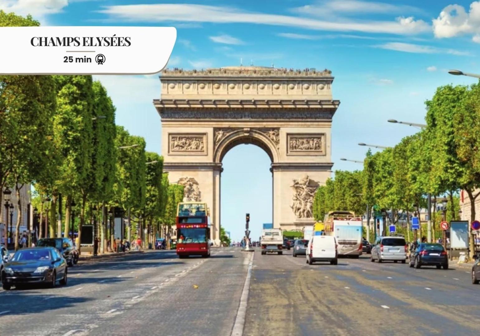 801 Suite Luxurys - Superbe Appartement Bagnolet Exteriör bild
